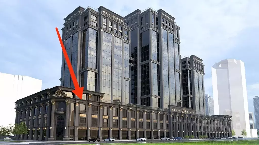 Помещение свободного назначения в Чеченская республика, Грозный просп. ... - Фото 1