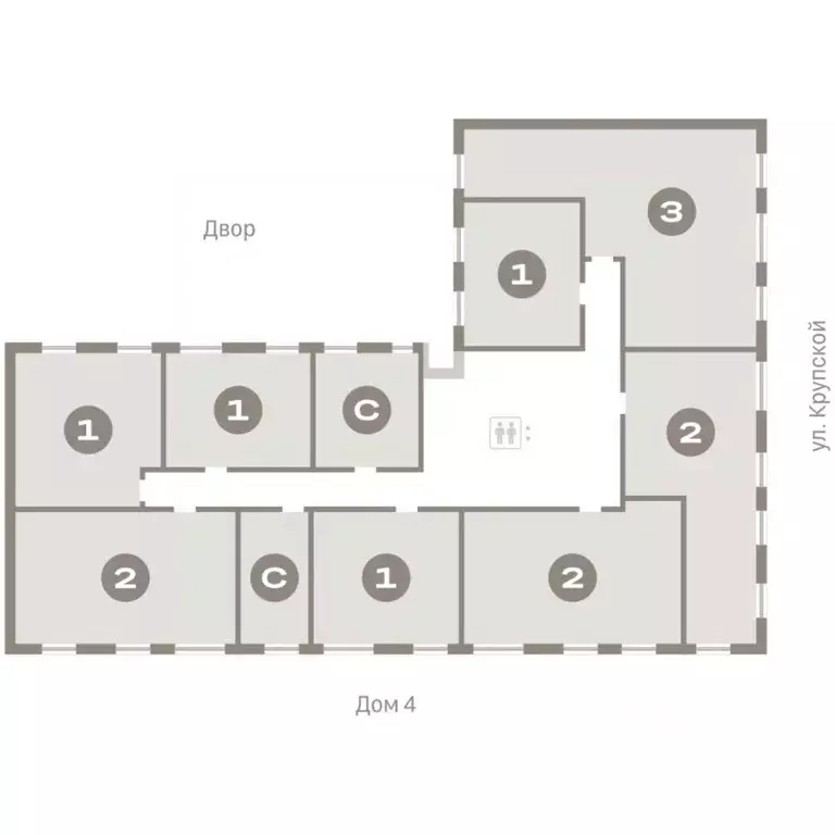 1-к кв. Омская область, Омск  (37.23 м) - Фото 1