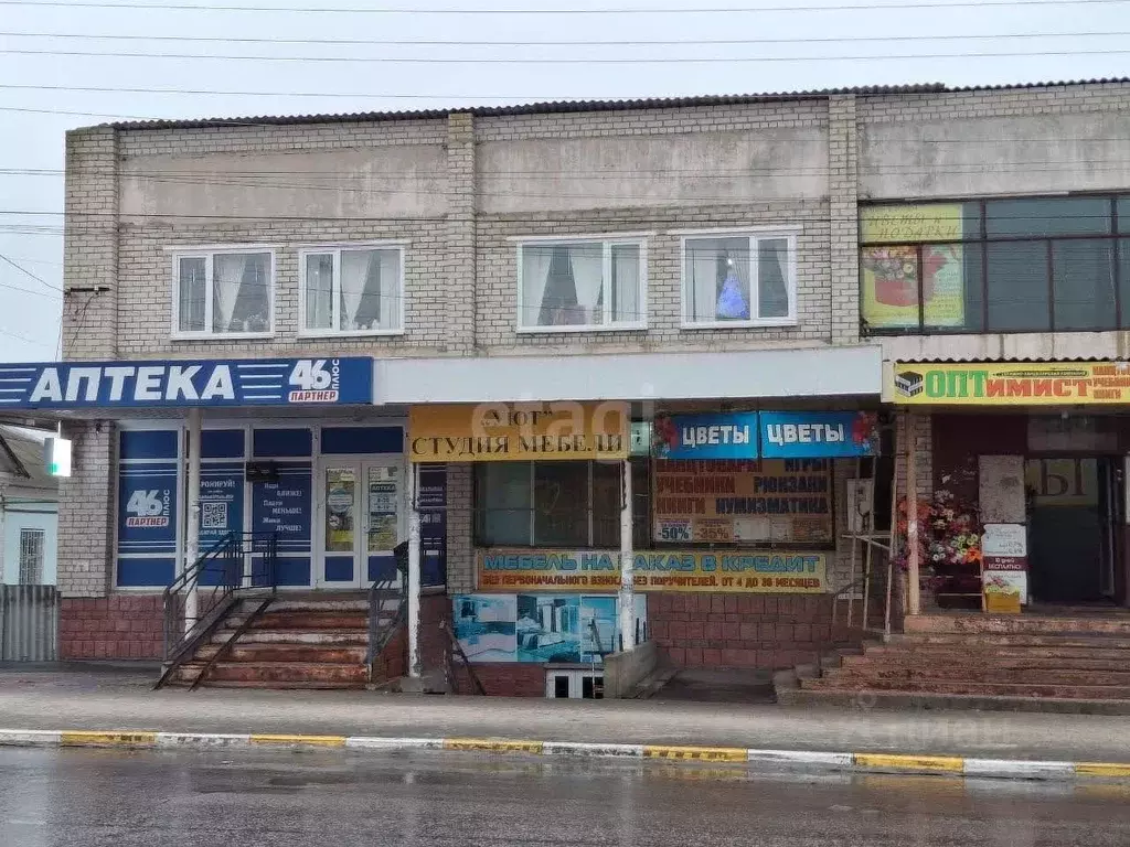 Торговая площадь в Курская область, Поселок Медвенка муниципальное ... - Фото 1