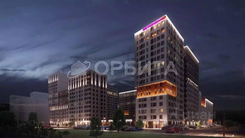 2-к кв. Тюменская область, Тюмень Интернациональная ул., 199к9 (55.5 ... - Фото 0