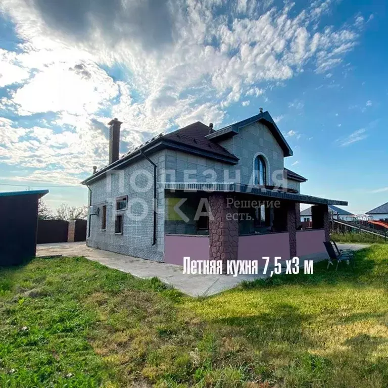 Дом в Самарская область, Волжский район, Лопатино с/пос, пос. ... - Фото 2