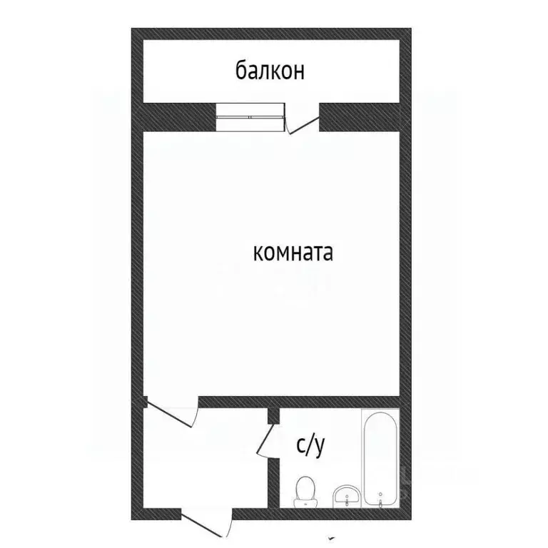 Студия Курганская область, Курган Заозерный жилрайон, 12-й мкр, 29 ... - Фото 2