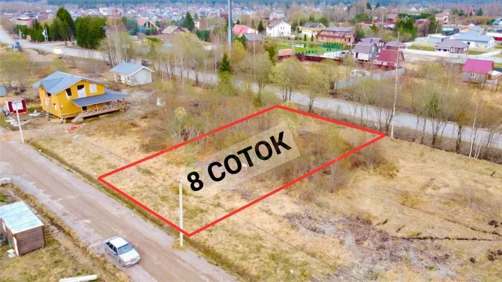 Участок в Ленинградская область, Всеволожский район, Лесколовское ... - Фото 1