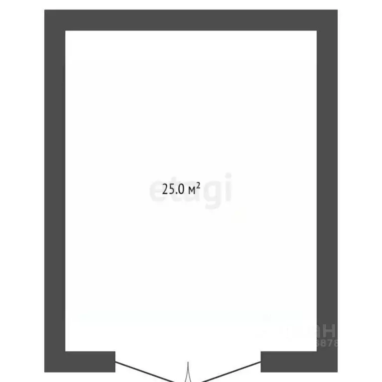 Гараж в Ханты-Мансийский АО, Ханты-Мансийск ул. Шевченко, 48с1 (25 м) - Фото 2
