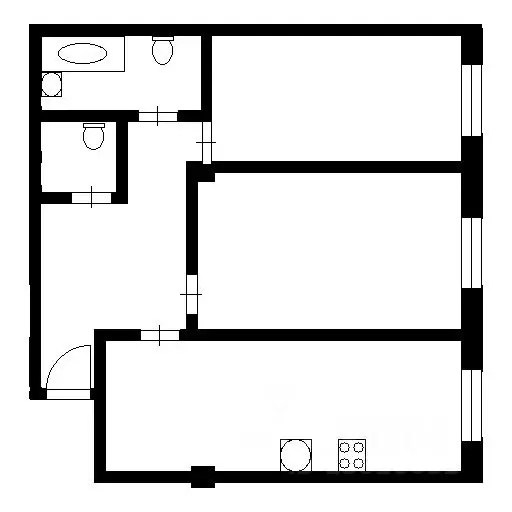 2-к кв. Санкт-Петербург Лиственная ул., 18к1 (70.0 м) - Фото 1