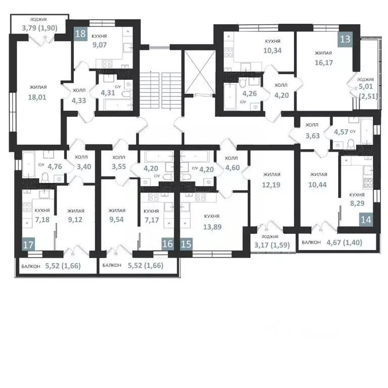 1-к кв. Калининградская область, Светлогорск Морская Нота жилой ... - Фото 2