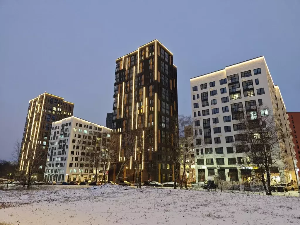 Студия Москва Дзен-кварталы жилой комплекс, 2.3 (22.0 м) - Фото 0