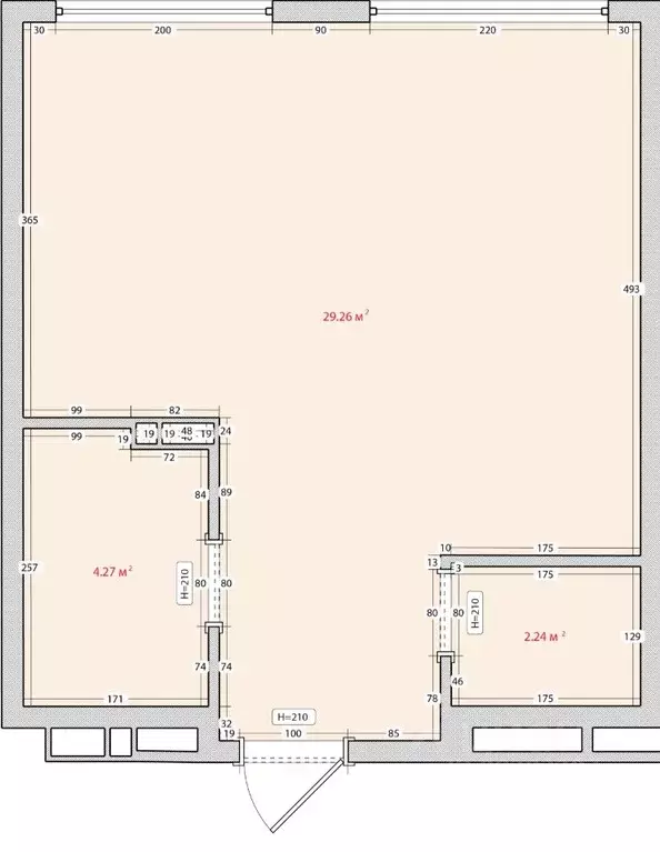 1-к кв. приморский край, владивосток ул. нейбута, 135с3 (35.1 м) - Фото 0