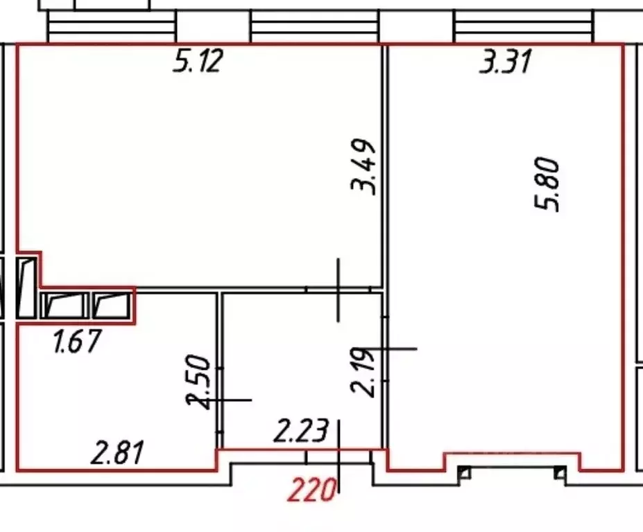 2-к кв. Москва Березовая аллея, 19к4 (48.5 м) - Фото 2