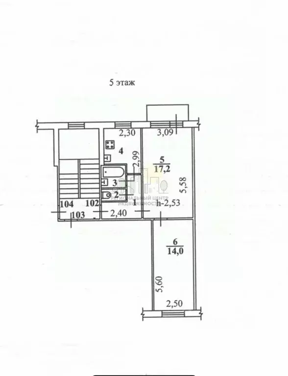 2-к кв. Иркутская область, Иркутск Байкальская ул., 235 (44.0 м) - Фото 1