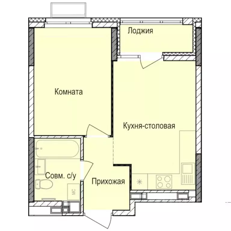 1-к кв. Удмуртия, Ижевск Автопроизводство жилрайон, Норвежский Лес ... - Фото 0