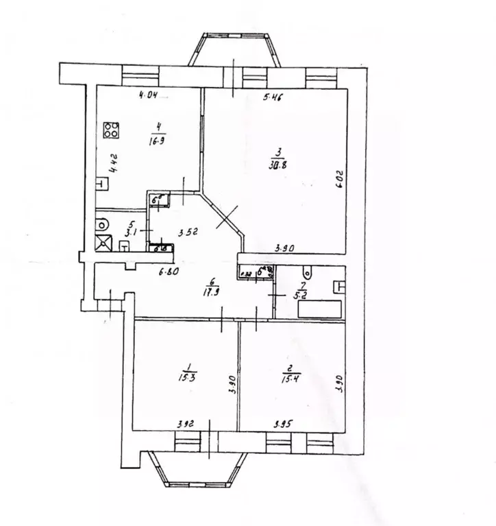 3-к кв. Кировская область, Киров ул. Пятницкая, 7 (109.6 м) - Фото 0