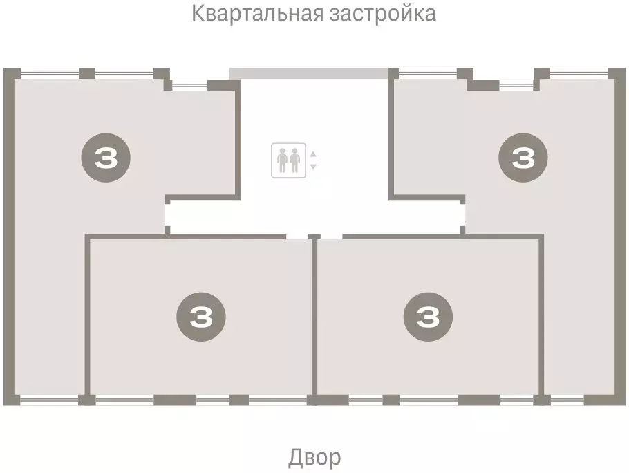 3-комнатная квартира: Тюмень, Мысовская улица, 26к1 (116.94 м) - Фото 1