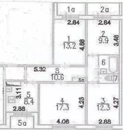 4-к кв. Москва Ставропольская ул., 74 (76.1 м) - Фото 2