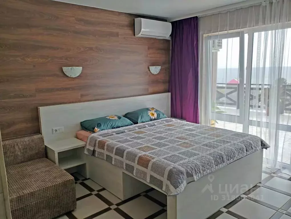 Комната Крым, Феодосия муниципальный округ, Курортное пгт ул. ... - Фото 0