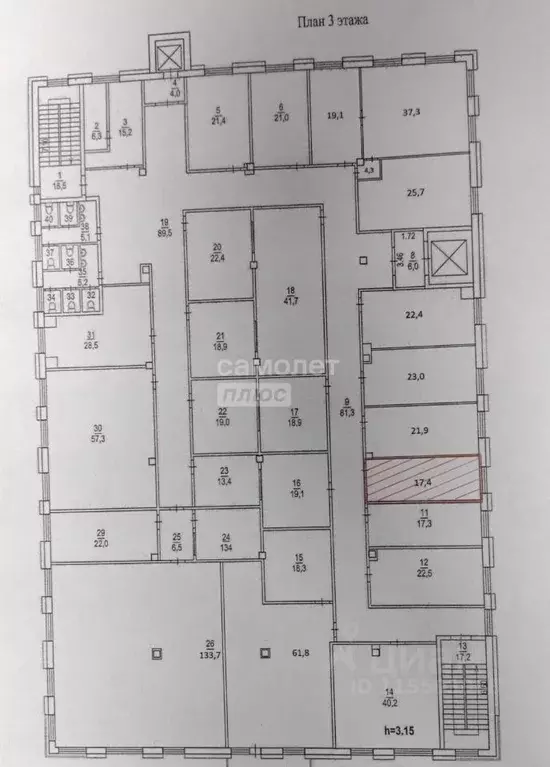 Офис в Хабаровский край, Хабаровск Хабаровская ул., 15В (17 м) - Фото 2