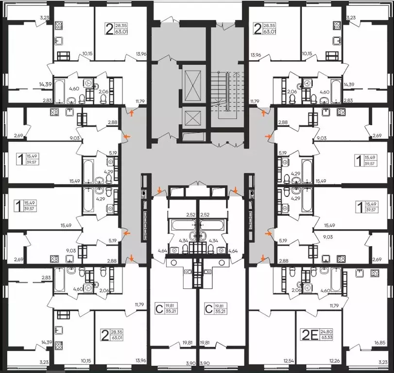 Студия Мурманская область, Мурманск Первомайский округ,  (35.21 м) - Фото 2