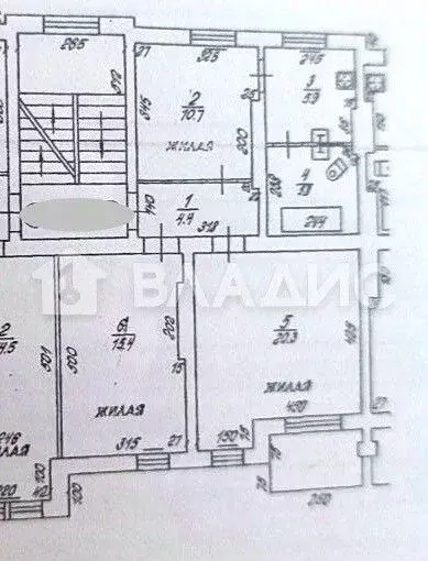 3-к кв. Калининградская область, Калининград Батальная ул., 24 (62.5 ... - Фото 2