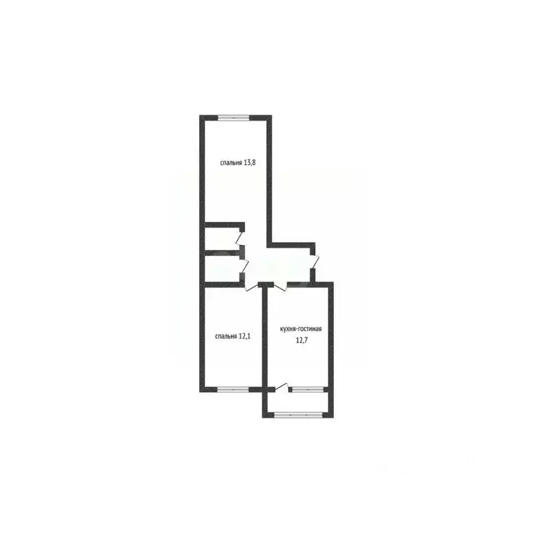 2-к кв. Краснодарский край, Краснодар ул. Имени Героя Ростовского, 8к1 ... - Фото 1