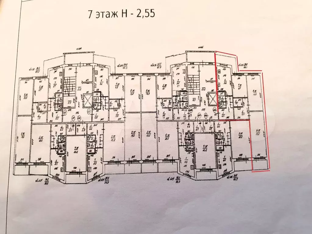 3-к. квартира, 69,5 м, 7/10 эт. - Фото 0