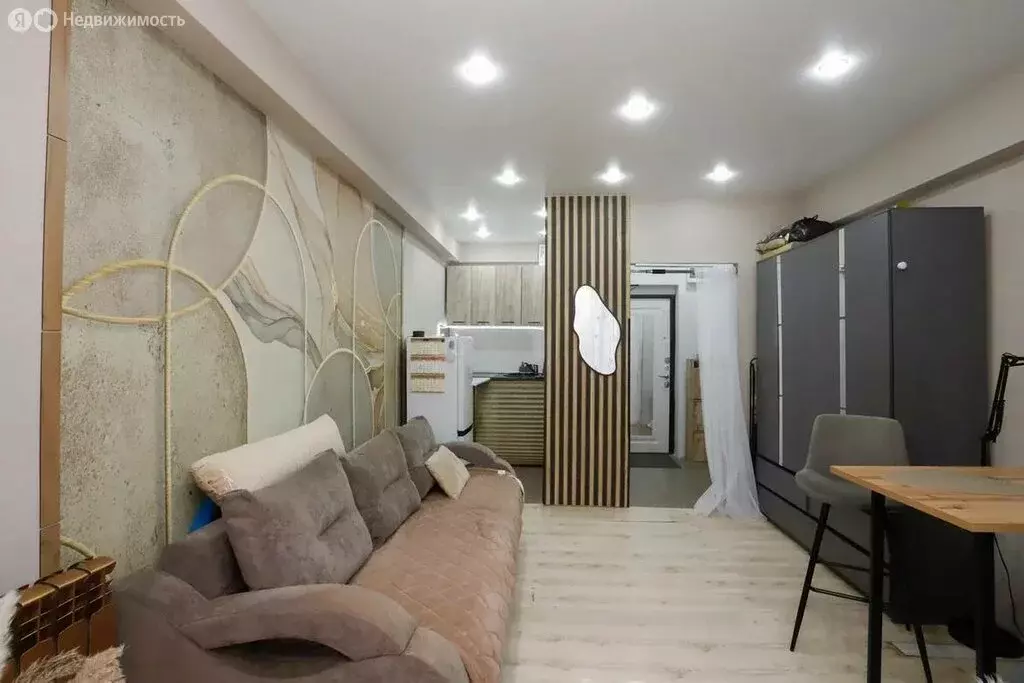 Квартира-студия: Маркова, микрорайон Берёзовый, 146 (23.9 м) - Фото 1