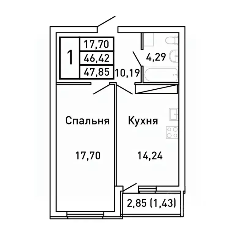 1-к кв. Самарская область, Самара Королев Звездный жилой комплекс ... - Фото 0