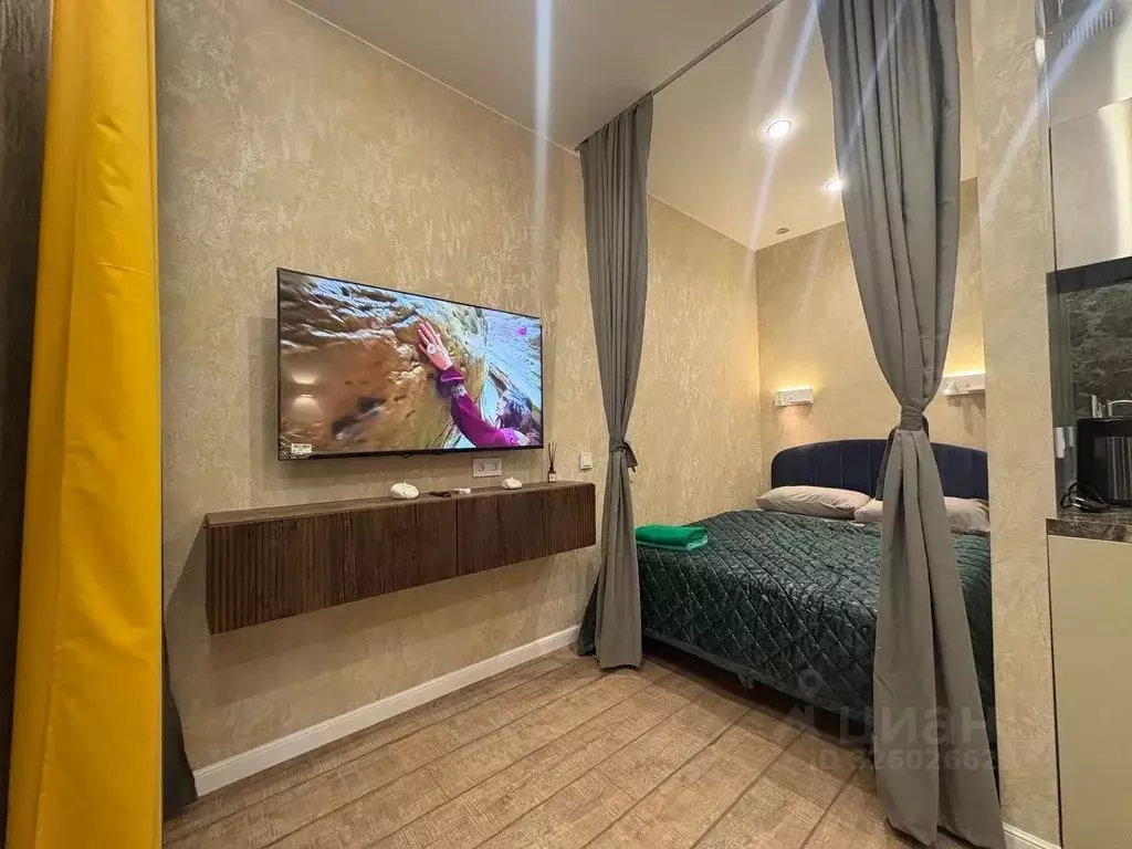 Студия Москва Волгоградский просп., 32/5к4 (28.0 м) - Фото 1