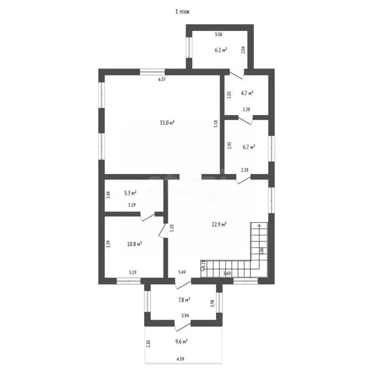 Дом в Тюменская область, Тюмень Парфеново мкр, ул. Хусаинова (201 м) - Фото 2