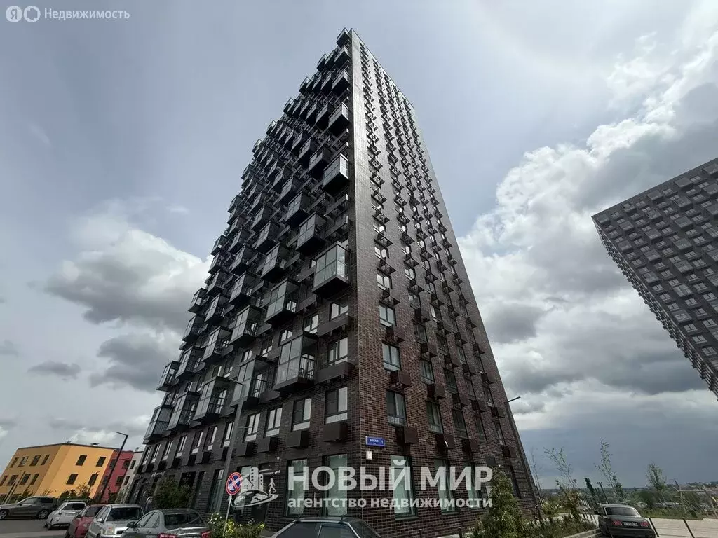 Квартира-студия: деревня Утечино, Небесная улица, 1 (24.1 м) - Фото 1