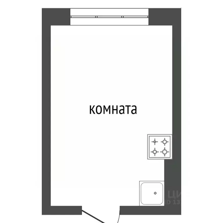 Комната Красноярский край, Красноярск ул. Железнодорожников, 9 (12.0 ... - Фото 2