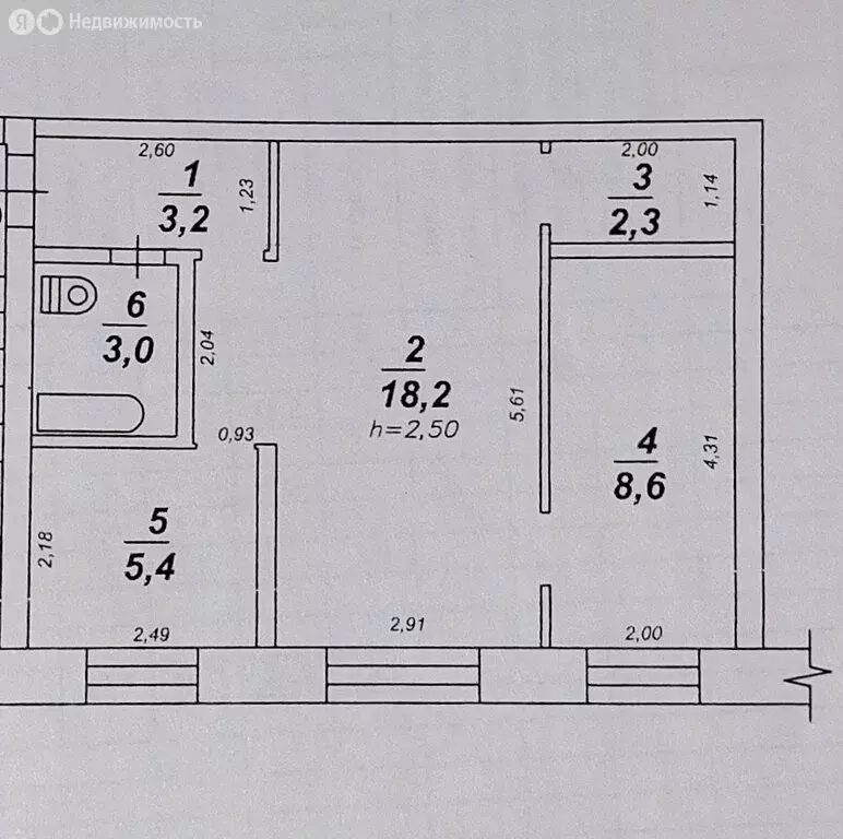 2-комнатная квартира: Шелехов, 8-й квартал, 7 (40.7 м) - Фото 2
