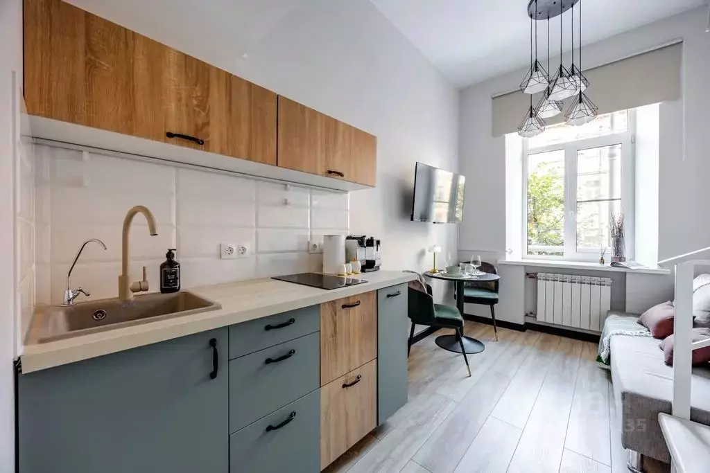 Студия Санкт-Петербург ул. Маяковского, 34/4 (22.0 м) - Фото 0