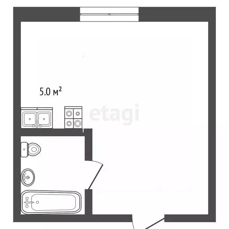 Студия Ямало-Ненецкий АО, Муравленко Школьная ул., 3 (18.3 м) - Фото 1