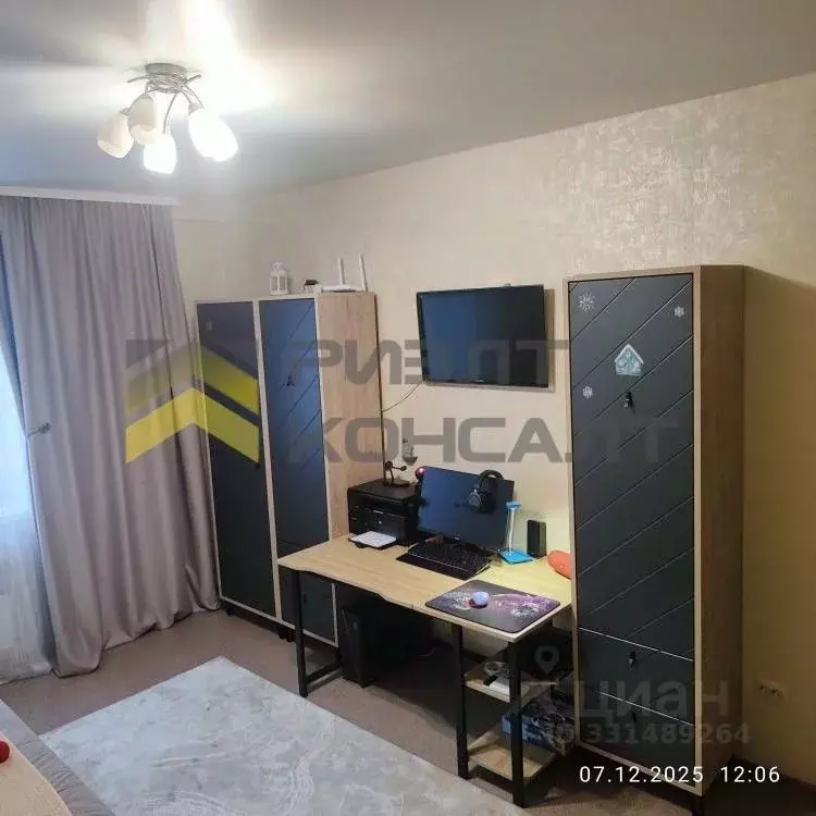 1-к кв. Омская область, Омск ул. Крупской, 34 (37.8 м) - Фото 1