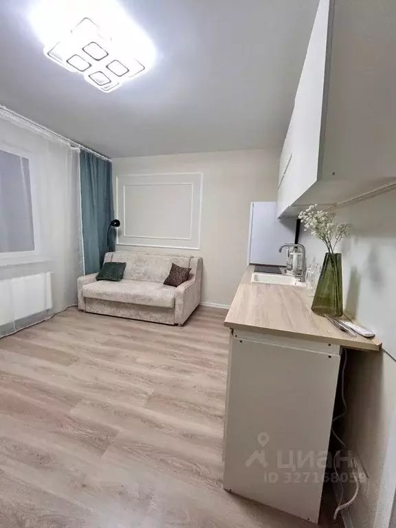 Студия Санкт-Петербург ул. Пахомовская, 25 (18.6 м) - Фото 1