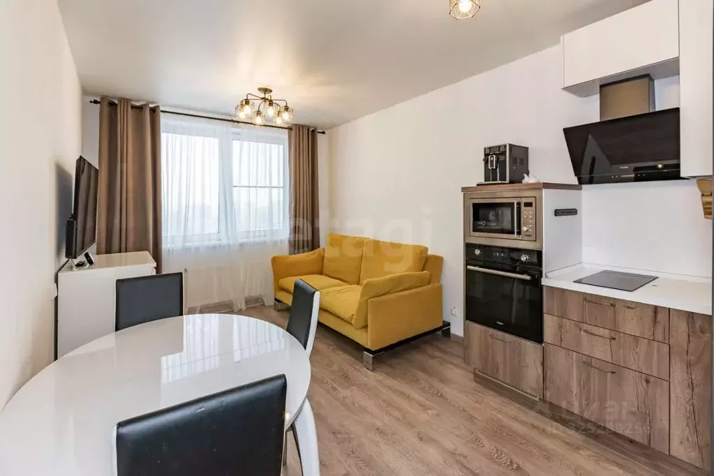 1-к кв. Свердловская область, Екатеринбург ул. Крауля, 89А (43.8 м) - Фото 1