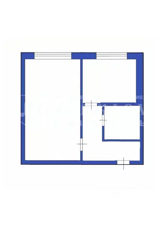 1-к кв. Кемеровская область, Ленинск-Кузнецкий Кузбасская ул., 110/1 ... - Фото 2