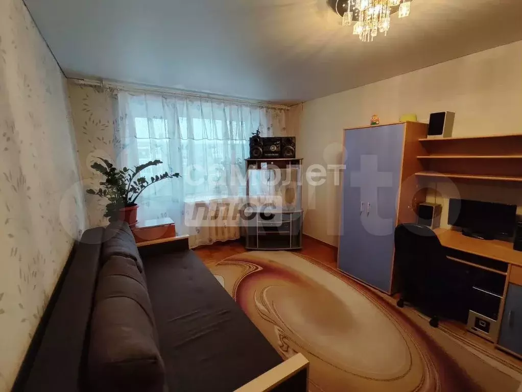 1-к. квартира, 33,4 м, 5/5 эт. - Фото 0