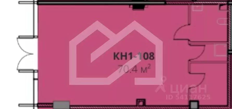 Торговая площадь в Москва ул. Гастелло, 30 (70 м) - Фото 2