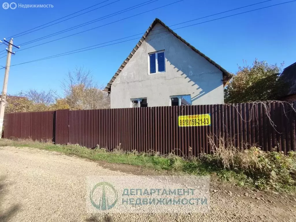 Дом в муниципальное образование Краснодар, хутор Октябрьский, садовое ... - Фото 0