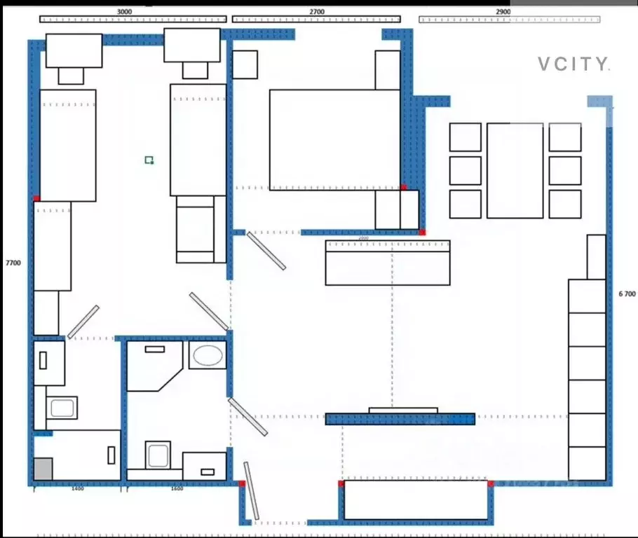 3-к кв. Москва ул. Лобачевского, 120к1 (71.3 м) - Фото 2