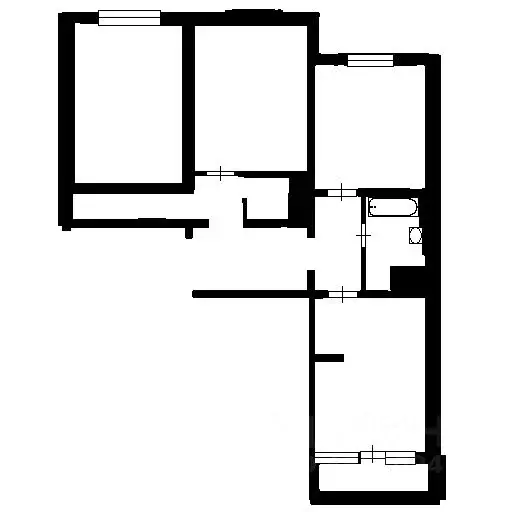 3-к кв. Санкт-Петербург ул. Архивная, 9к1 (82.0 м) - Фото 1