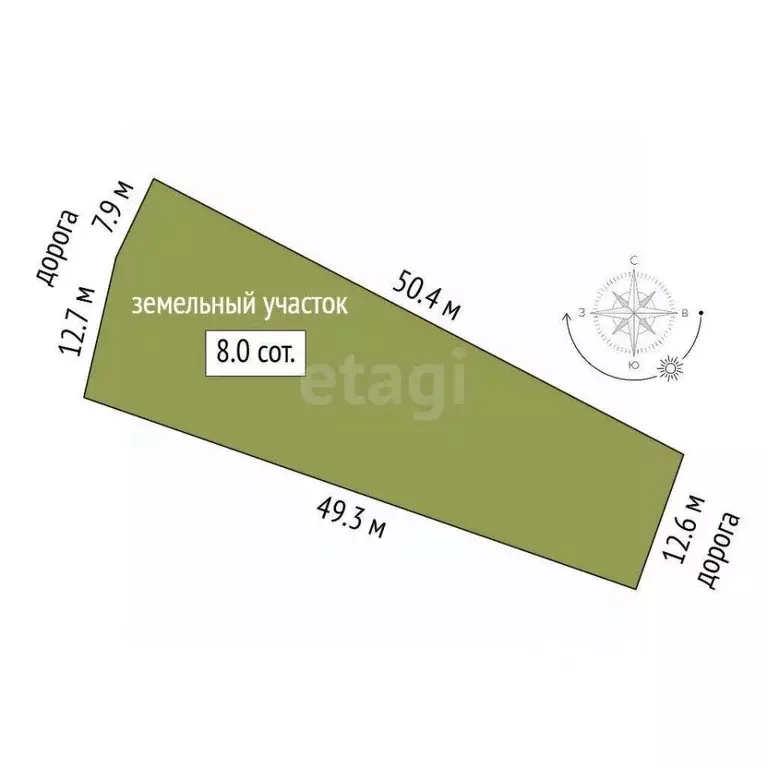 Участок в Башкортостан, Стерлитамакский район, Наумовский сельсовет, ... - Фото 2