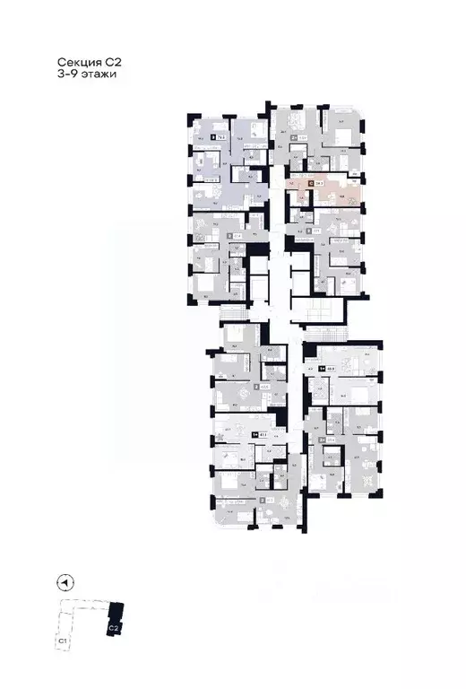 2-к кв. Москва Лодочная ул., 27К2 (63.9 м) - Фото 1