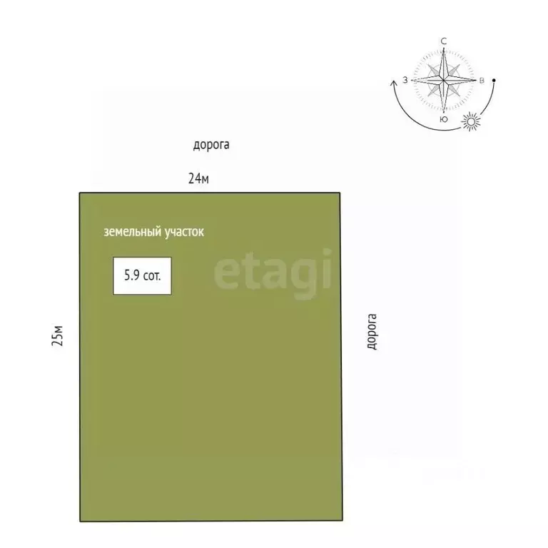 Участок в Ростовская область, Аксайский район, Щепкинское с/пос, пос. ... - Фото 2