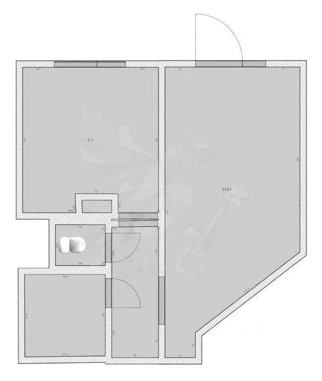 Помещение свободного назначения в Москва Коломенская наб., 18 (35 м) - Фото 2