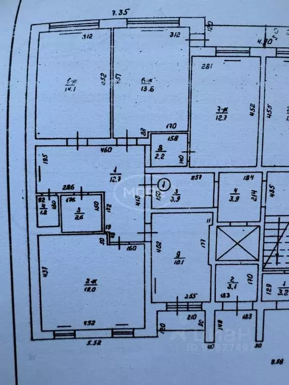 4-к кв. Калининградская область, Советск ул. Капитана Лямина, 8 (88.2 ... - Фото 2