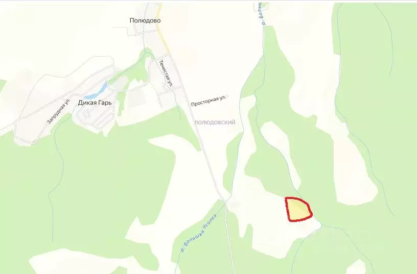 Участок в Пермский край, Пермский муниципальный округ, д. Полюдово  ... - Фото 1