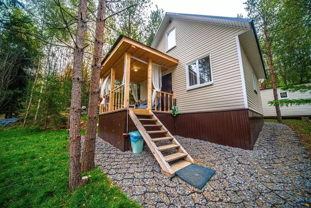 Дом в Ленинградская область, Приозерский район, Сосновское с/пос, ... - Фото 2