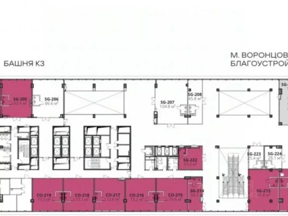 Торговая площадь в Москва Старокалужское ш., 64 (141 м) - Фото 2
